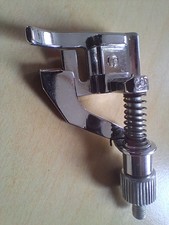 Original Riccar Bernette Sewing Machine Clip On Adjustable Blind Hemmer Foot 9