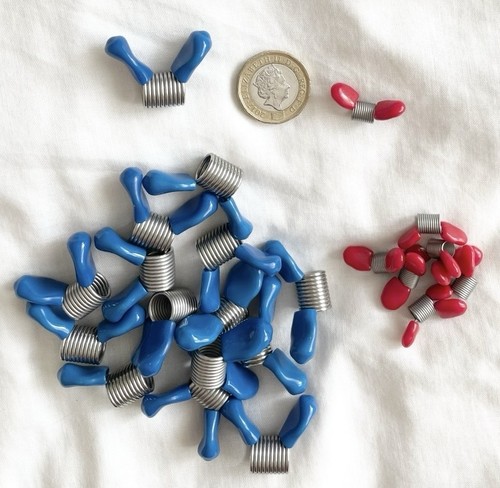 Spring bead stoppers - bead,
