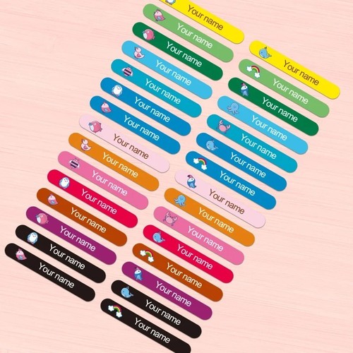 Personalised name labels - 60,