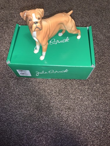 Beswick pottery boxer - pottery, dog