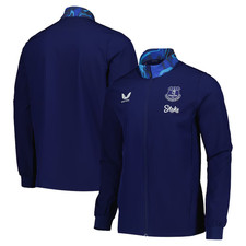 Everton Football Men's Jacket Castore Matchday Anthem Track Training Top - New