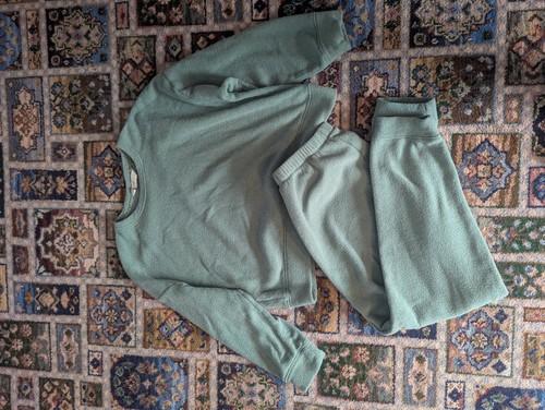 Womens pyjamas set sage - womens,