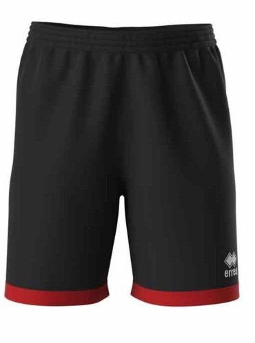 Errea barney shorts black - barney, black/red