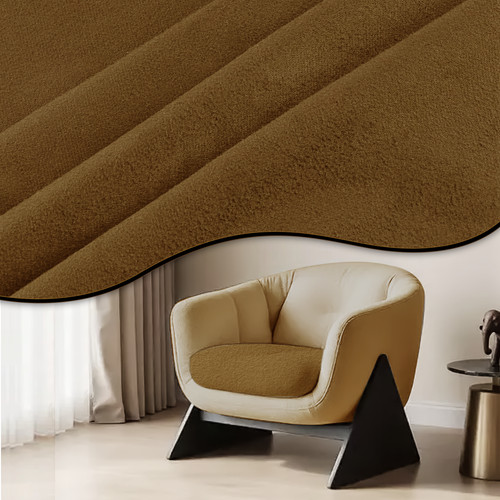Luxury faux suede - fabric, self
