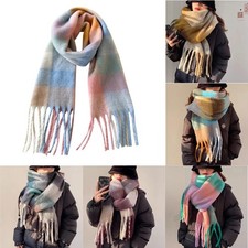 Brushed Blanket Scarf Ladies