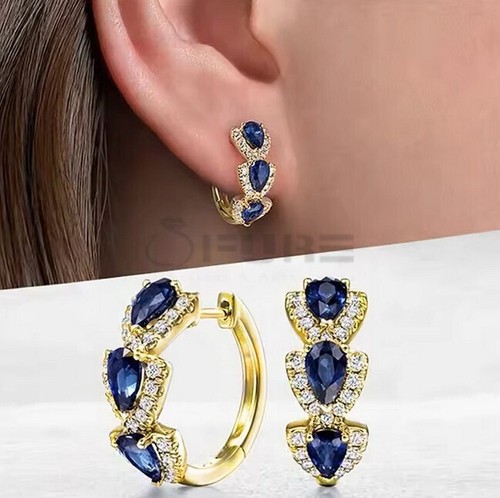 Gold blue trendy women - trendy,