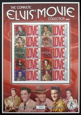 2004 GB Smiler Sheet Elvis Presley The Complete Movie Collection 1956-1961 - MNH