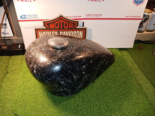 Vtg harley fiberglass gas tank - vtg,