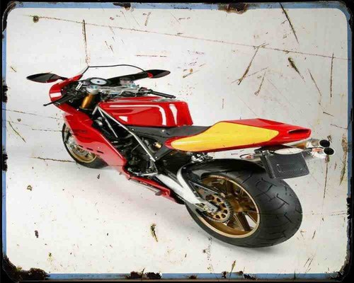 Ducati supermono metal - ducati, a4