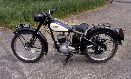 Bsa bantam motorcycle - bantam, 35mm