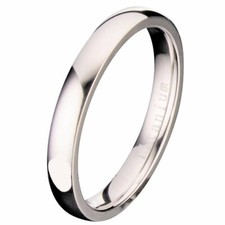 Titanium 3mm 8mm wedding band - 3mm-8mm,