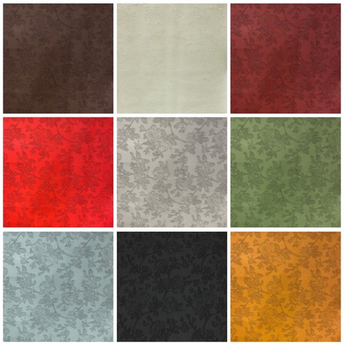 Flower faux leather - flower,