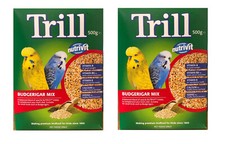TRILL Budgie Seed 500g x 2 PACKS Traditional Budgie Seed Budgie Food Feed