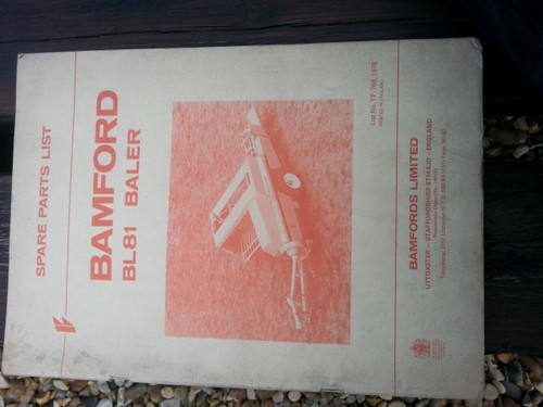 Bamford bl81 baler spare parts - bl81,