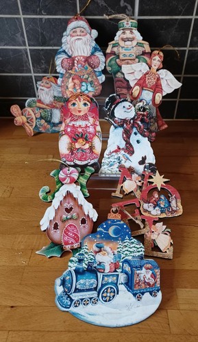 Xmas handcrafted wooden - xmas,