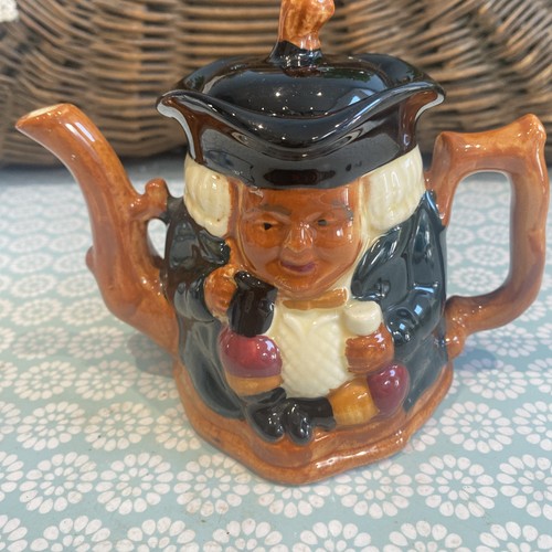 Antique crown devon toby tea - crown,