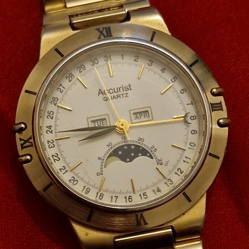 Vintage accurist quartz mens - vintage,