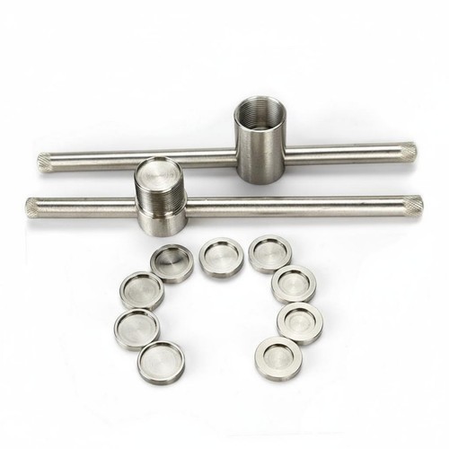 Pool cue press - dual, size