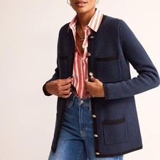 Boden Holly Navy Blue Black