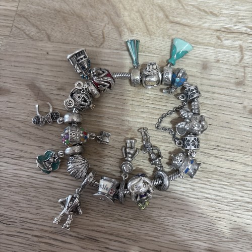 Pandora charm bracelet with - pandora,
