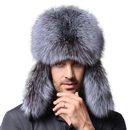 Men thick ushanka winter fur - men,