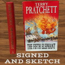 Terry pratchett signed - pratchett, &