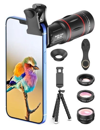 Apexel camera lens kit - camera,