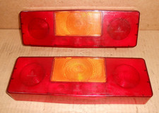 Jokon caravan trailer rear light lenses X 2  280mm x 90mm