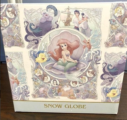 Ariel snow globe disney - snow,