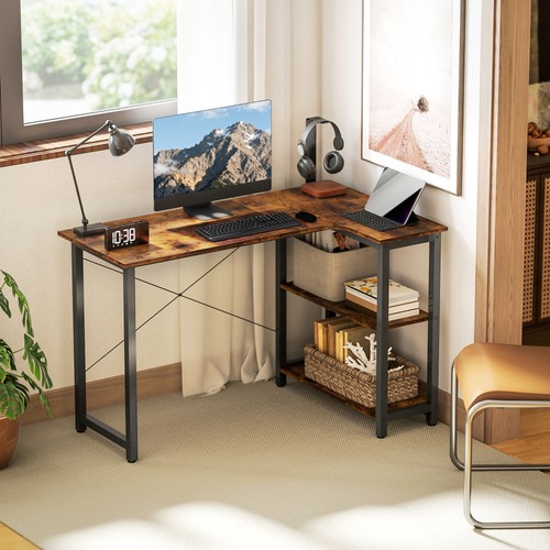 Home office shaped corner - home,