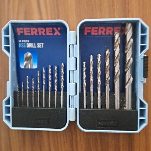 Ferrex hss drill bit - ferrex, 15