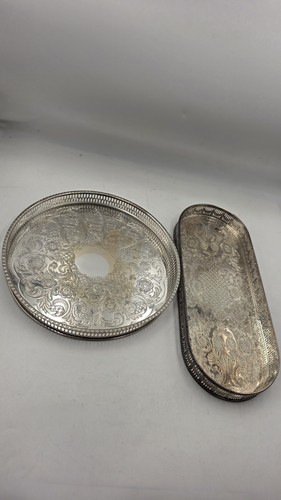 Pair viners silver plated - viners,