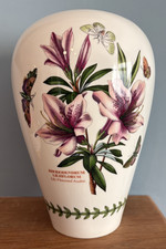 Stunning Vintage PORTMERION Botanic Garden ceramic Table LAMP BASE - VGC