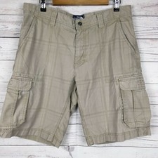 North Face Mens 36 Tan Plaid