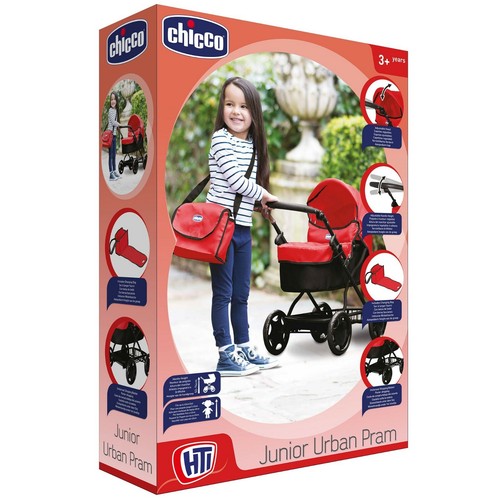 Chicco junior urban - pram, red