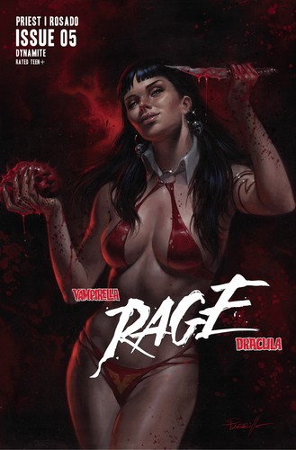 Vampirella dracula rage cvr - vampirella,