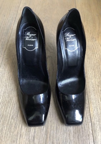 Roger vivier black patent - roger,