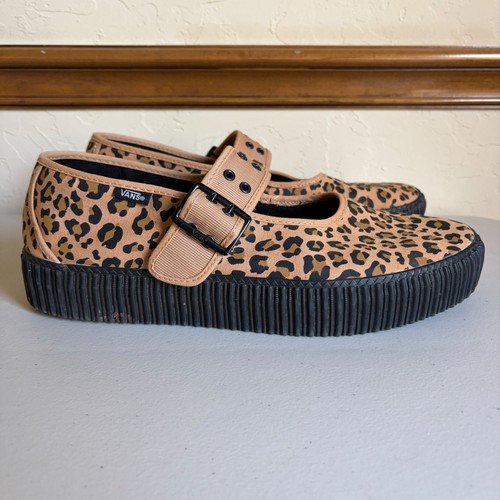 Vans leopard print creeper - leopard,