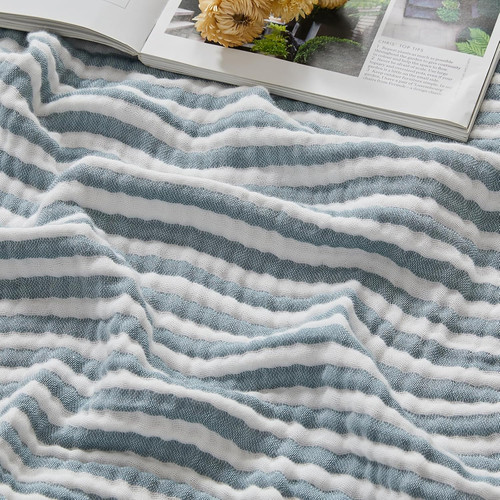 Cotton muslin large throw - muslin,