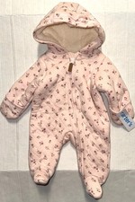 CARTERS pram suit with fleece