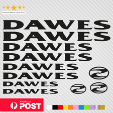 Dawes (Solid) Vinyl Decals
