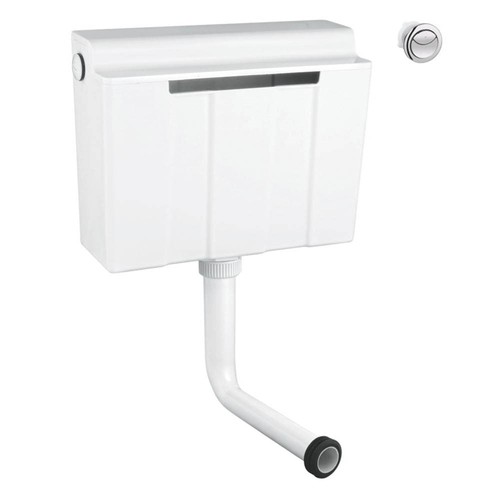 Concealed toilet cistern tank - toilet,