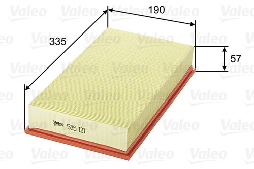 Valeo 585121 air - valeo-oe, filter