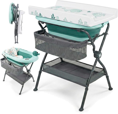 Bubbly folding baby bath - bath, &