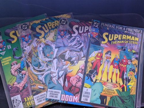Superman the man steel - of,