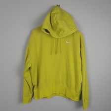 Nike Hoodie Mens Large Yellow
