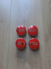 4 X  MINI COOPER ALLOY WHEEL CENTER CAPS 56MM