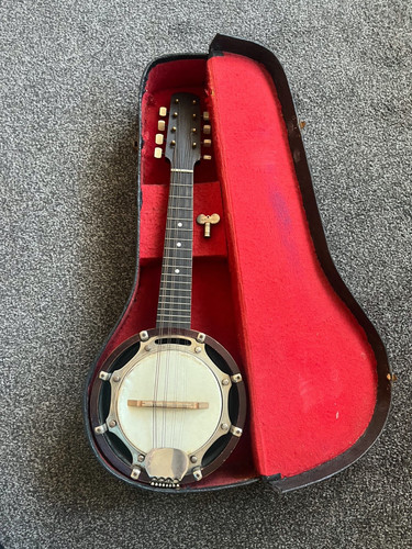 Antique vintage banjo - vintage,