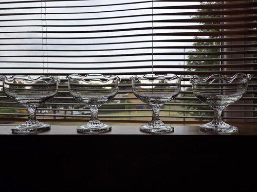 Vintage clear glass - x,
