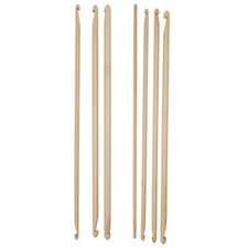 Double End Crochet Hook Bamboo
